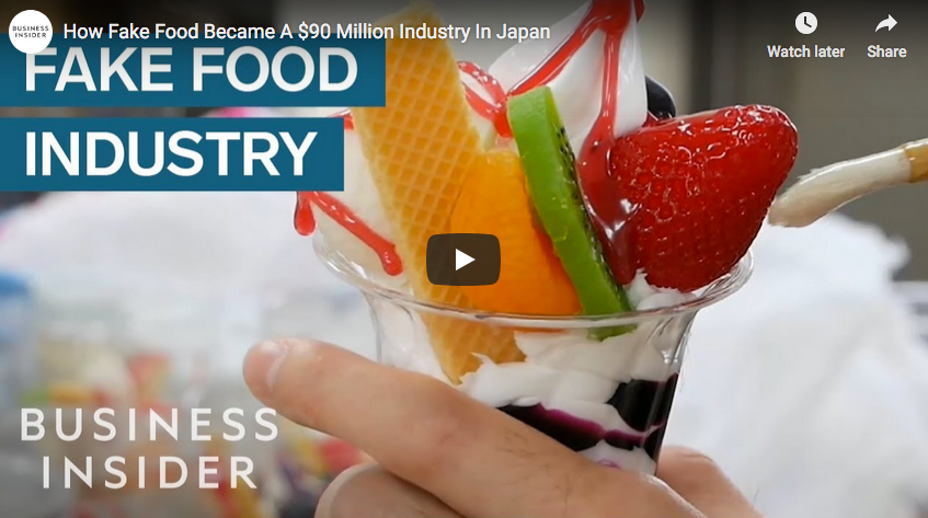 Business Insider - Fake Food Japan