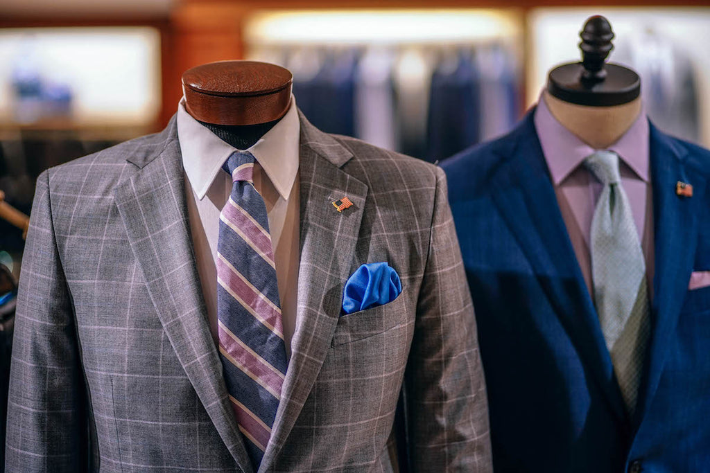 Men in suits and ties