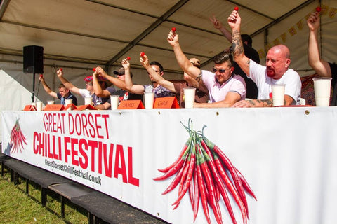 Great Dorset Chilli Festival - chilli eating competition