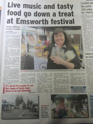 The Little Pet Biscuit Company in the Portsmouth News