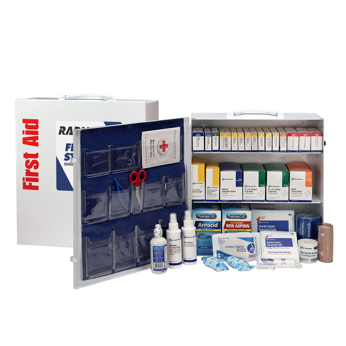 first aid cabinet supplies