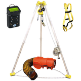 All in one confined space rescue kit