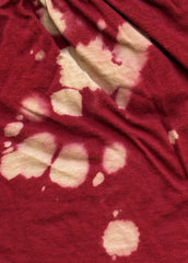 Bleach stained items may not be suitable to dye