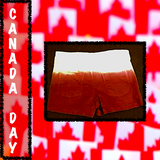 Dip Dyed Canada Day Shorts