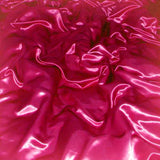 Red satin fabric