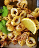 Grilled calamari recipe with cumin by SeasonWithSpice.com