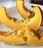 Roasted Pumpkin recipe with bay leaves by SeasonWithSpice.com