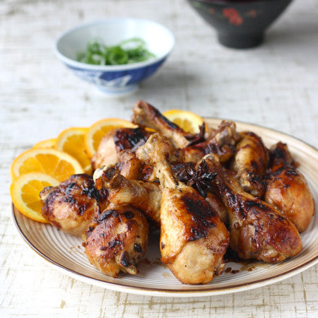 Golden Roast Chicken with Orange Glaze recipe