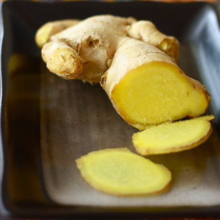 how to slice fresh ginger?