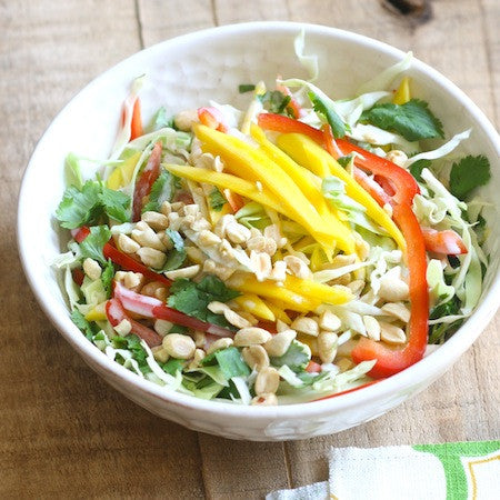 Mango Slaw with Coconut Lime Dressing