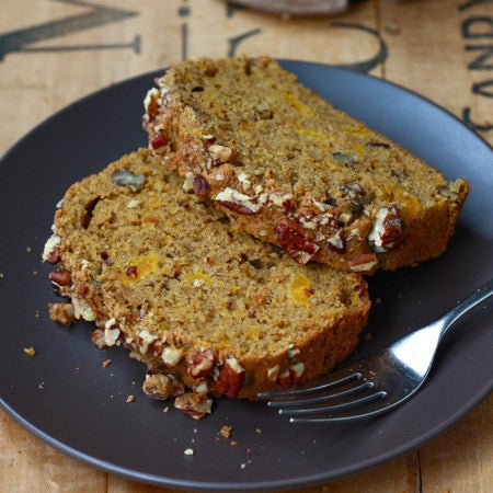 Pecan pumpkin bread