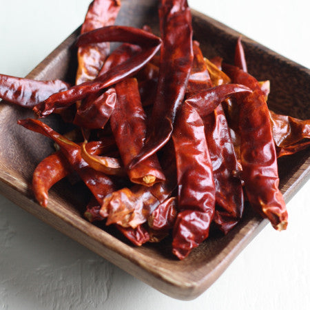 Thai whole dried red chili peppers - Season with Spice asian spice shop