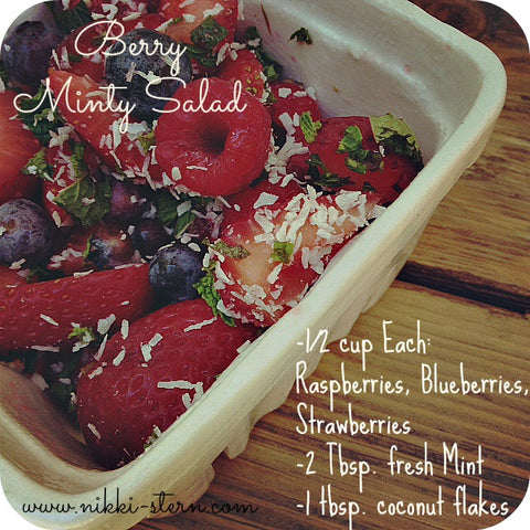 Berry Mint Salad Recipe