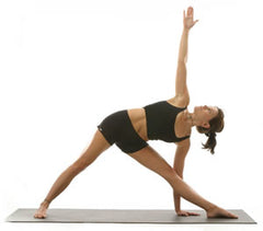 yoga triangle pose