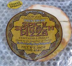 Trader Joes Spicy Spinach Pizza