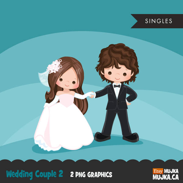 wedding couple dancing clipart