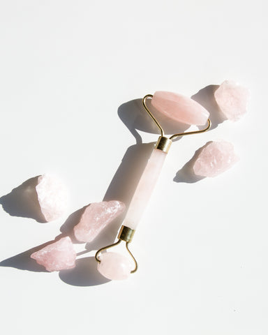 Rose Quartz Facial Roller