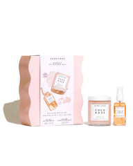 MOMENT TO ESCAPE boxed set with Coco Rose Body Polish and Coco Rose Body Oil | Herbivore Botanicals