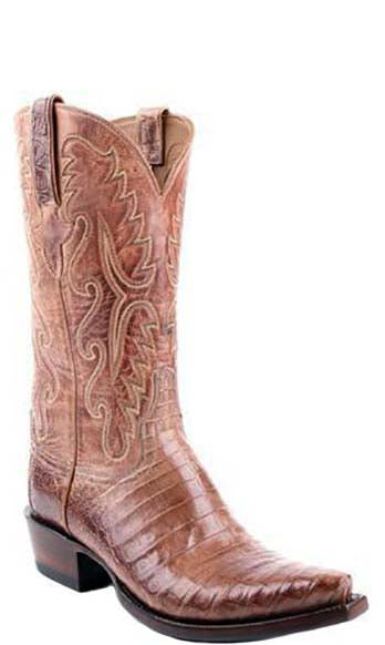 lucchese crocodile belly boots