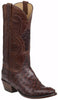 Lucchese GY1008.63 RANDALL Mens Sienna Full Quill Ostrich Boots