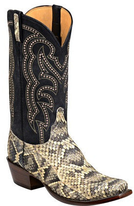 mens rattlesnake cowboy boots