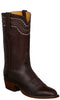 Lucchese GY1533.13 DEVIN Mens Chocolate Ranch Hand Calfskin Boots