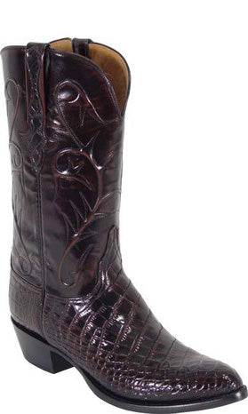 lucchese women's black cherry boots