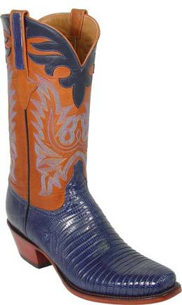 navy blue western boots