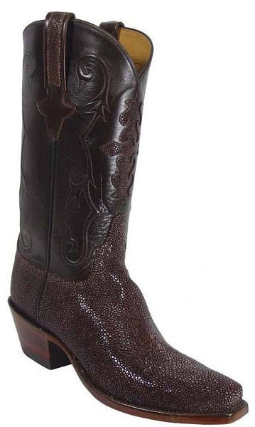 Lucchese L1314 Mens Chocolate Brown 