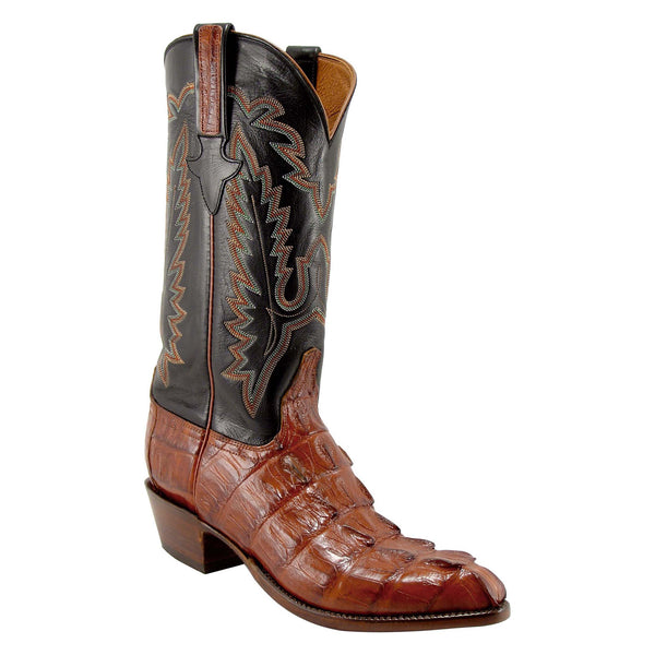 lucchese hornback caiman boots