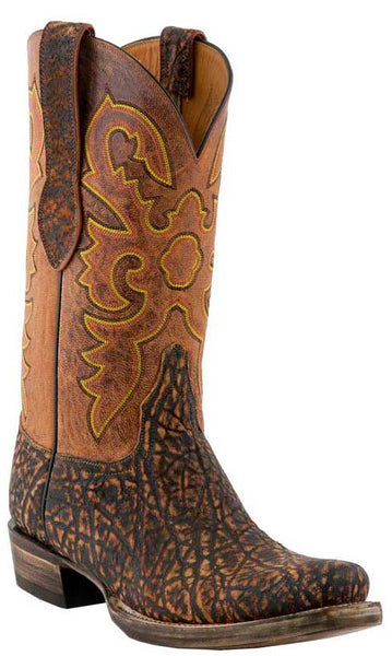 lucchese black elephant boots