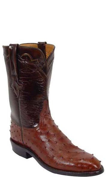 lucchese 2 ostrich crepe boots
