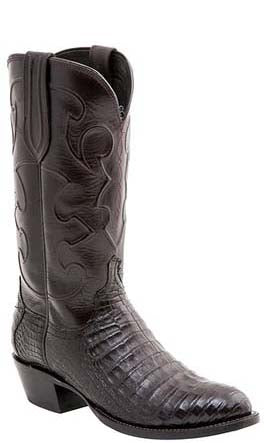 lucchese black cherry caiman boots