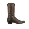 Lucchese WALTER N1159 Mens Barrel Brown Hornback Caiman Crocodile Boots