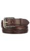 Lucchese W4251 Tan Burnished Ranch Hand Calfskin Mens Belt