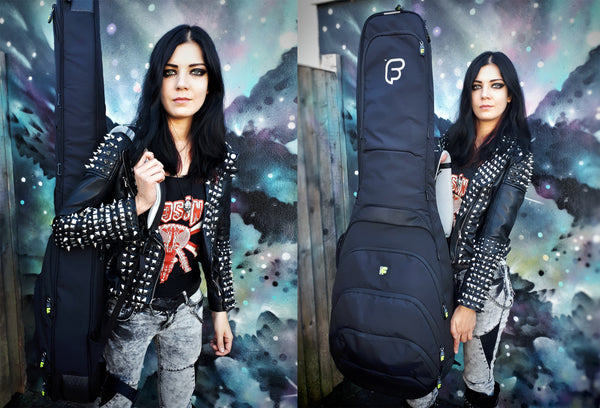 Becky Baldwin with Fusion Bass Bags