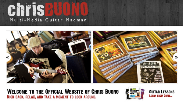 Chris Buono website