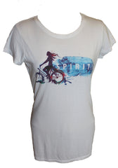 Bamboo T Shirt with SPIRIT Graphic