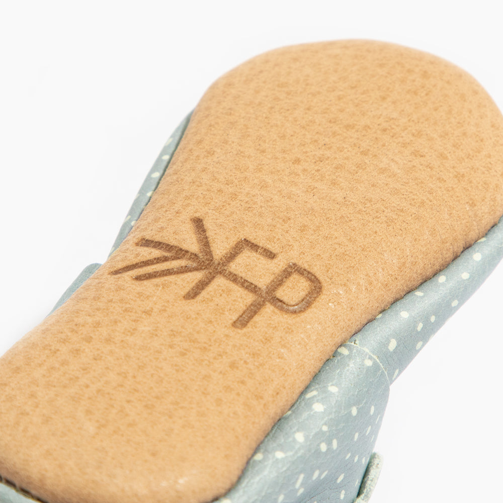 Newborn Denim Speckles Mary Jane Mary Jane Newborn