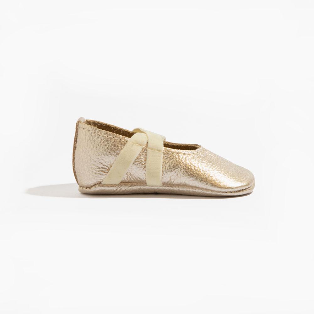 Newborn Platinum Ballet Slipper Ballet Slipper Newborn