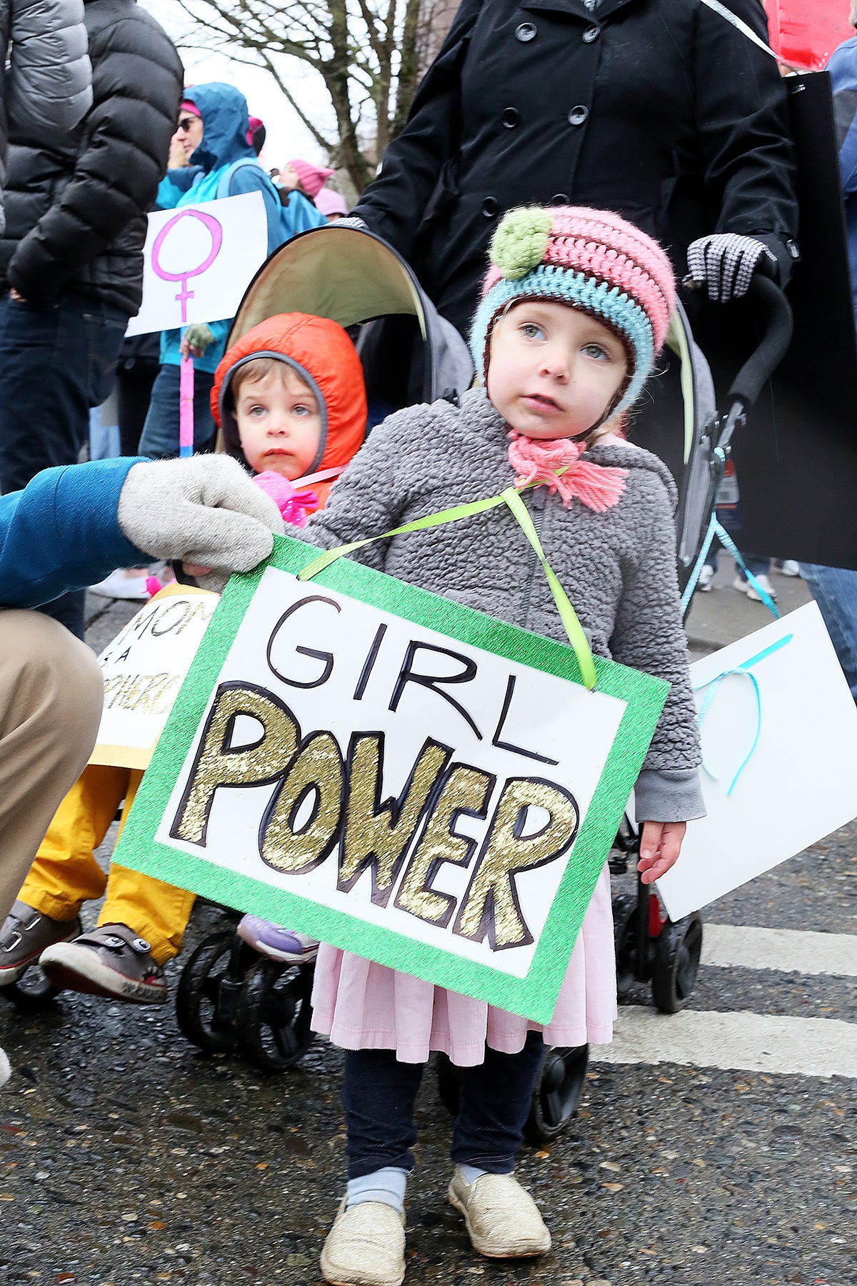 Seattle Women's March 2017 Girl Power