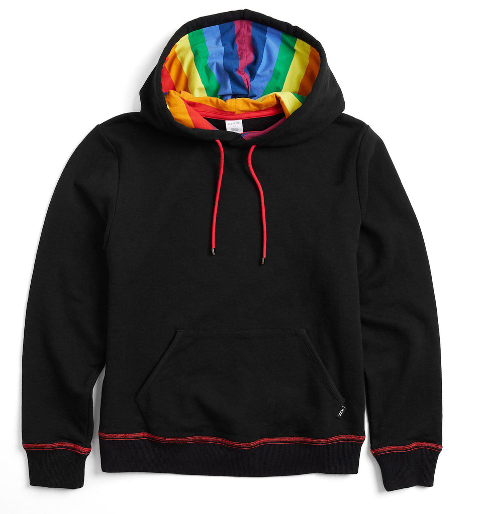 black independent hoodie