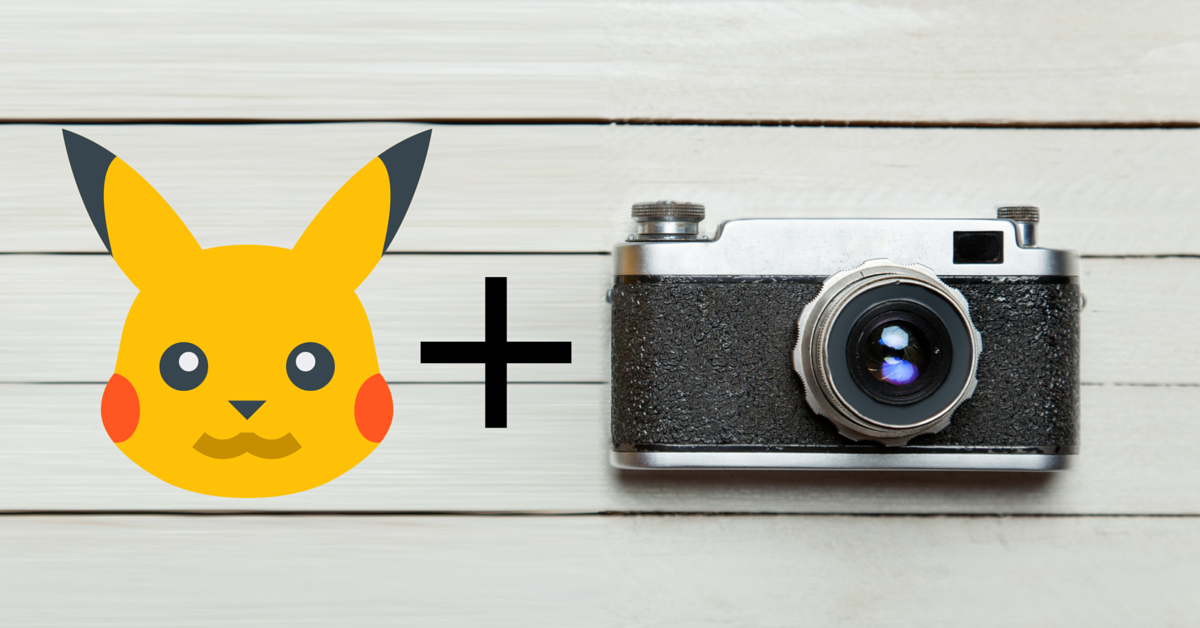 Pokemon Go and Teach Kids Photography