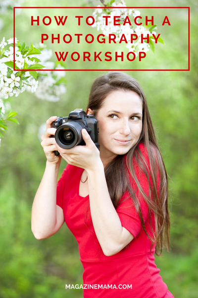 How to teach photography