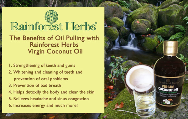 Oil Pulling with Virgin Coconut Oil (VCO) Malaysia