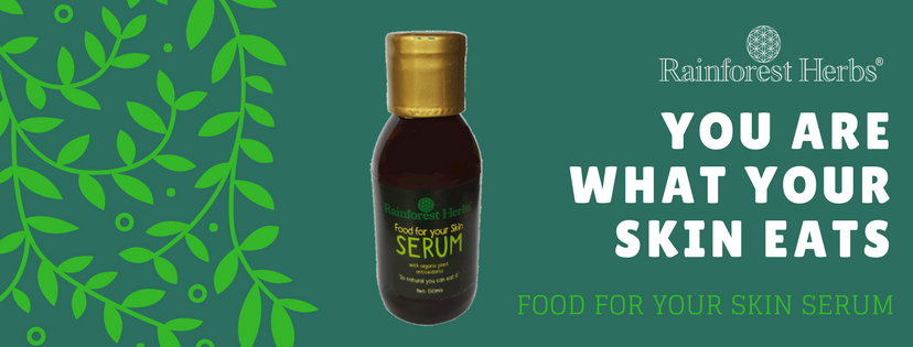 Serum "Food for your skin" dari Rainforest Herbs
