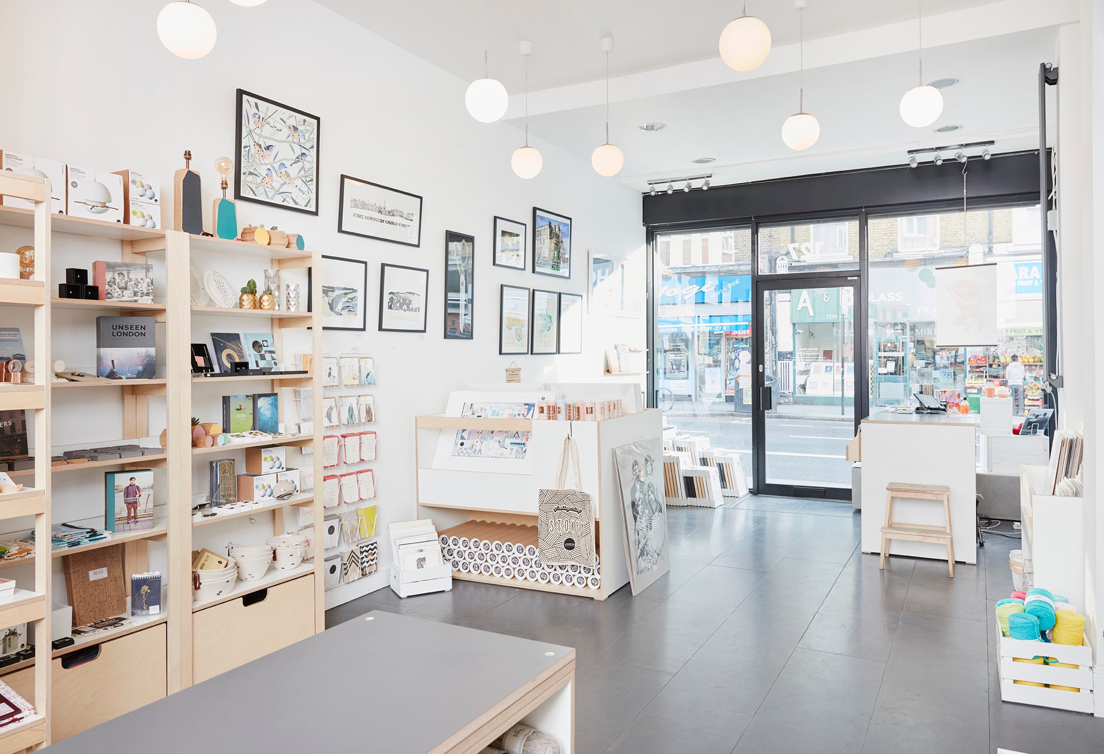 of cabbages and kings shop interior