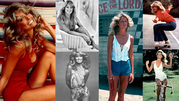 farrah fawcett beach babe