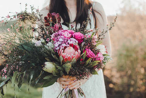 wild wedding flowers