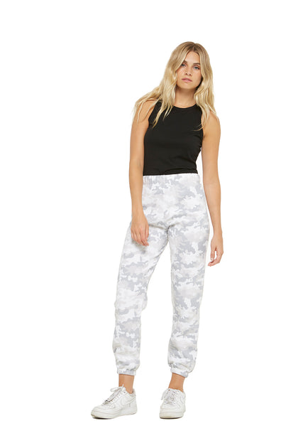 ladies white sweatpants